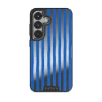 Kafenio - Samsung Galaxy S25 Plus Case, Elite Mirror Dark (Magnetic) / Silver