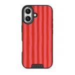 Pomegranate - iPhone 17 Case, Elite Dark (MagSafe) / Silver