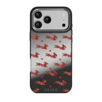 Hot Dog - iPhone 17 Pro Max Case, Elite Mirror Dark (MagSafe) / Silver