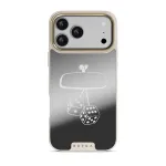 City Lights - iPhone 17 Pro Max Case, Elite Mirror Light (MagSafe) / Gold