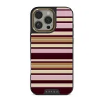 Berry Layers - iPhone 16 Pro Case, Elite Dark (MagSafe) / Gold