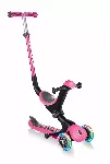 Roller GLOBBER Go Up Deluxe Lights, roosa, 646-110