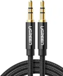 AV112 3,5 mm minipesa AUX, 2 m, must