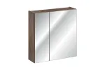 Peegliga kapp, 60 cm, 2 ust, &bdquo;SANTA FE OAK&ldquo; 84-60-A-2D