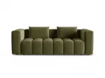 Velvet Sofa With Bed Function And Box, "Verona", 3 Seats, 252x98x85 Made in Europe