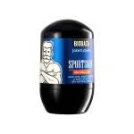 Biobaza, Sportsman, Natural Ingredients, Refreshing, Orange & Sage, Deodorant Roll-On, For Men, 50 ml