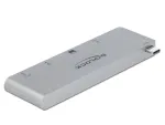 &bdquo;DELOCK&ldquo; 3-portiline jaotur ja 2-pesaline kaardilugeja, m&otilde;eldud &bdquo;MacBookile&ldquo;, millel on PD 3.0 ja sisestatav USB Type-C-liides