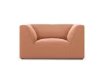 Velvet Armchair, "Siena", 1 Seat, 120x92x69 Made in Europe