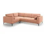 Left Velvet Sofa, "Lazio", 4 Seats, 282x194x86 Made in Europe