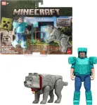 &bdquo;Mattel&ldquo; &bdquo;Minecraft&ldquo; figuur &bdquo;Steve ja hunt&ldquo;, 2-figuuriline komplekt, JFR71/4