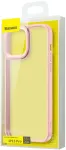 "Crystal Transparent Case iPhone 13 Pro" Pink