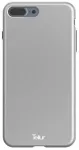"Premium Soft Solid Fusion Cover iPhone 7 Plus" Silver