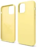 "Soft Silicone Case iPhone 12 Pro Max" Yellow