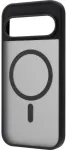 Magnetic Soft Touch Case Google Pixel 9 Black-Grey