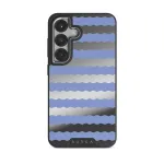Splash - Samsung Galaxy S25 Case, Elite Mirror Dark (Magnetic) / Silver