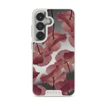 Tender Kiss - Samsung Galaxy S25 Case, Elite Mirror Light (Magnetic) / Silver