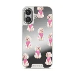 Poodle - iPhone 16 Case, Elite Mirror Light (MagSafe) / Silver