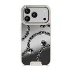 Cold Heart - iPhone 17 Pro Case, Elite Mirror Light (MagSafe) / Silver