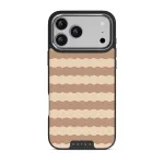 Golden Sand - iPhone 17 Pro Max Case, Elite Dark (MagSafe) / Silver