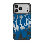 Mirage - iPhone 17 Pro Max Case, Elite Mirror Dark (MagSafe) / Silver