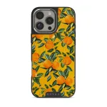 Orange Lemonade - iPhone 16 Pro Case, Elite Dark (MagSafe) / Silver