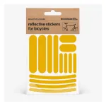 Helkurkleepsud jalgrattale BOOKMAN Reflective Stickers for Bicycles, Yellow Strips