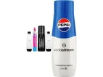 &bdquo;Sodastream Terra&ldquo; gaseerija + 2 pudelit + gaas (mustad) + &bdquo;Pepsi&ldquo; siirup