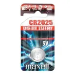 Patarei &ndash; &bdquo;Maxell CR2025&ldquo;, 1 tk, 3 V, 170 mAh