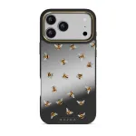 Honeycomb - iPhone 17 Pro Max Case, Elite Mirror Dark (MagSafe) / Gold