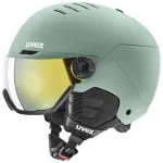 UVEX &bdquo;Wanted Visor&ldquo; suusakiiver, 58&ndash;61 cm, suurus L, roheline
