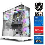 INTOP AQUA i7-14700F 64GB DDR5 1TB SSD M.2 NVME+2TB RX9060XT 16GB no-OS