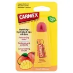 Carmex Peach Mango Lip Balm - Hydratačn&iacute; balz&aacute;m na rty s př&iacute;chut&iacute; broskve a manga, 10.0g