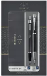 Parker 2093215 pliiatsikomplekt Must, H&otilde;bedane 2 tk