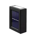 Forever Light SUNARI FLS-09 p&auml;ikeseenergiaga t&ouml;&ouml;tav LED-seinavalgusti, 10 lm, 6000 K, 300 mAh, IP65