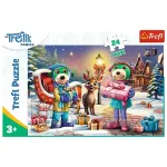 PUZZLE MAXI 24 Treflikute pere Talv 14360