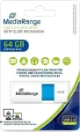"STICK MediaRange USB-Stick 64GB USB 2.0 Color Edt. hellblau"