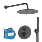 Ideal Standard CeraTherm - du&scaron;ikomplekt sisseehitatud termostaadiga, paigalduskorpus, l&auml;bim&otilde;&otilde;t 30 cm, magnetiline hall A7573A5