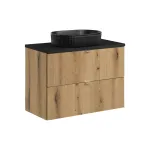 80 cm m&ouml;&ouml;blikomplekt koos lauaplaadi ja lauaplaadile paigaldatava valamuga &bdquo;Beyond set-noa b black 80 cm s un beyond 5 bm&ldquo;