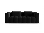 Velvet Sofa With Bed Function And Box, "Verona", 3 Seats, 252x98x85 Made in Europe