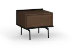 Night Stand Zenar - Elegant Nut / Black / Black Legs