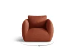 Armchair, "Nimes", 1 Seat, 95.5x87x80 Made in Europe