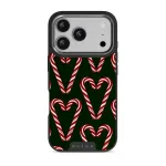 Candy Lane - iPhone 17 Pro Case, Elite Dark (MagSafe) / Gunmetal