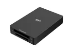 &bdquo;Silicon Power CreatePro BS10&ldquo; CFexpress Type B ja SD 4.0 10 Gbps kaardilugeja, must