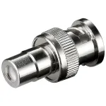 AV-adapter MicroConnect RCA (Cinch) &ndash; BNC, h&otilde;bedane (BNCRCAADAPTOR1)