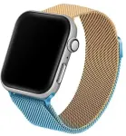 Apple Watch Steel 42/44/45/49mm Blue-Gold
