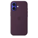 iPhone&nbsp;16 Silicone Case with MagSafe - Plum MYY43ZM/A