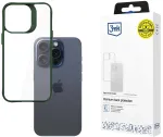 Satin Armor Case+ Apple iPhone 15 Pro Green-Transparent