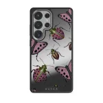 Runaway - Samsung Galaxy S25 Ultra Case, Elite Mirror Dark (Magnetic) / Silver