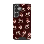 Rocking Around - Samsung Galaxy S25 Case, Elite Dark (Magnetic) / Silver