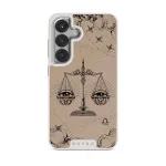 Libra - Samsung Galaxy S25 Plus Case, Elite Light (Magnetic) / Silver / Beige